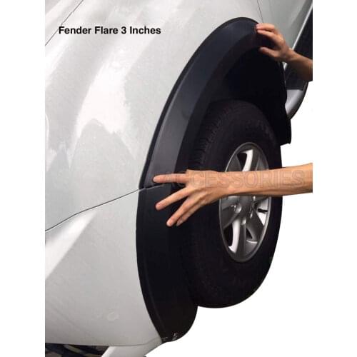 Slim Mudguards Fender Flare Wheel Arch For ISUZU D-MAX 2015 2016 2017 2018 Chevrolet D-Max Isuzu KB Double Cabin Car Accessories