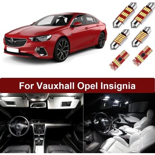 12Pcs Canbus LED Interior Light Kit for Vauxhall Opel Insignia A Sedan Estate Hatchback Sports G09 ( 2008-2017) Dome Map Lamp