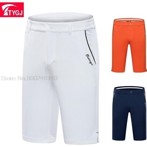 2020 Golf Men Shorts Elastic Quick-Drying Shorts Summer Breathable Mesh Golf Short Trousers Comfortable Golf Apparel XXS-XXL