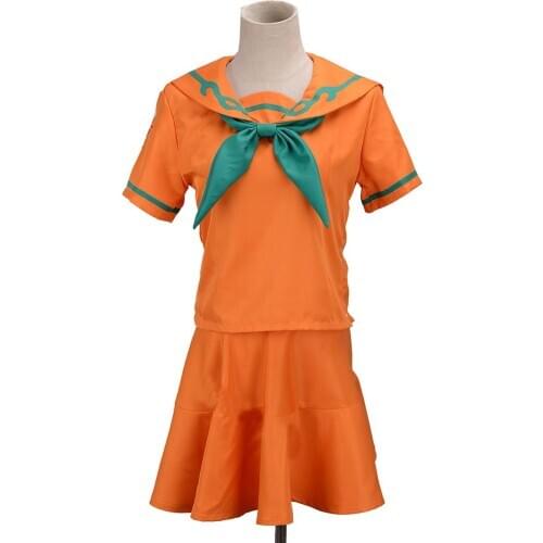 2020 JoJos Bizarre Adventure Cosplay Costume Yamagishi Yukako Uniforms Women Dresses Sailor Suits JOJO Outfits Full Set Custom