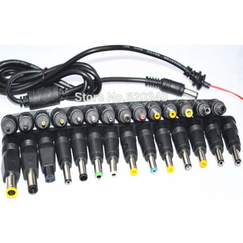 New 28 in 1 Set New Universal AC DC Jack, Charger, Connector, Plug for Laptop /Notebook AC DC Power Adapter with Cable