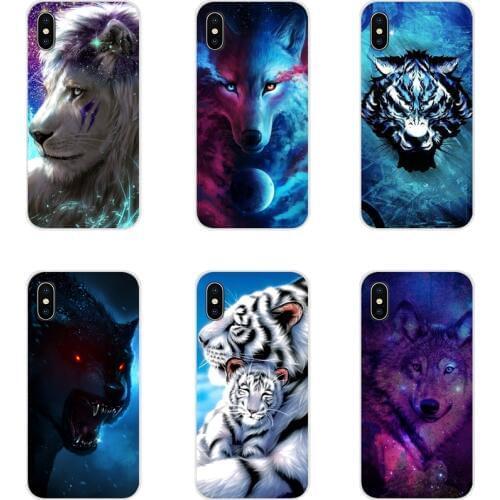 Tribal blue wolf tiger dragon For Huawei Mate Honor 4C 5C 5X 6X 7 7A 7C 8 9 10 8C 8X 20 Lite Pro Accessories Phone Cases Covers