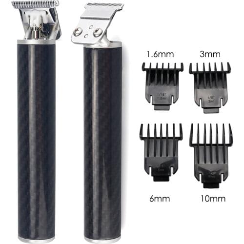 Professional Metal Cordless Clipper Barber Accessories Mens Haircut Machine USB Rechargeable Zero Gapped Trimmer Hair Clipper