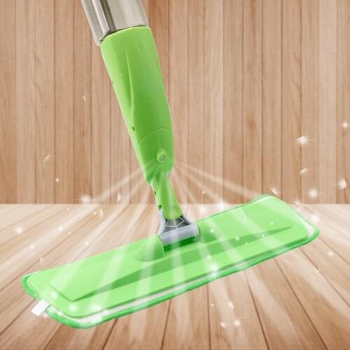 Spray Mop Broom Set Magic Mop with Reusable Microfiber Pads Home Cleaning Tool Household Wooden Floor Flat Mops Lazy Mop
