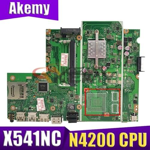 X541NA REV2.1 fit For ASUS X541NC X541N N4200 CPU Laptop Motherboard test Motherboard work 100