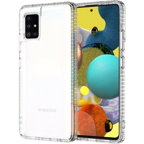 Drop Protection Shock-Absorbing Corners Scratch Resistant Flexible Bumper Crystal Clear Case For Samsung Galaxy A51 5G