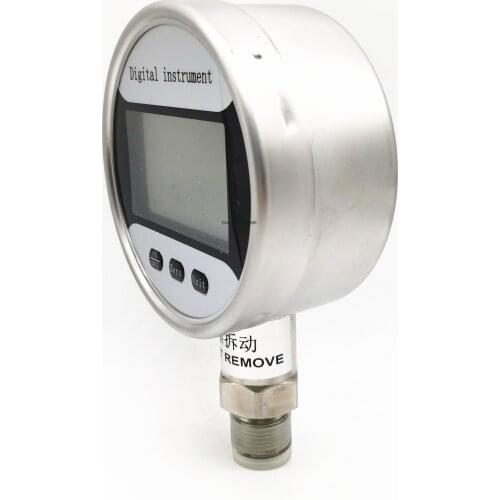 100mm 0.4 Precision Accuracy Stainless Steel Intelligent Digital Display Pressure Gauge Seismic Precision Water Pressure