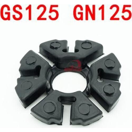 4pieces/set Motorcycle Buffer Rubber Bumper Block For Suzuki GS125 GN125 GS GN 125 125cc