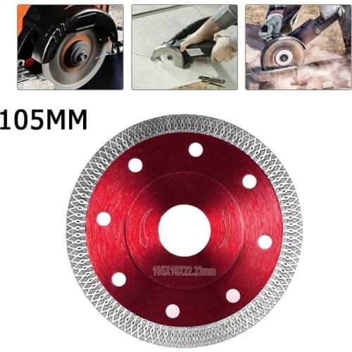 Diamond Saw Blade for Porcelain Tile Turbo Ultra-thin Diamond Dry Segmented Cutting Concrete for Masonry Grinder Blade Disc 105m
