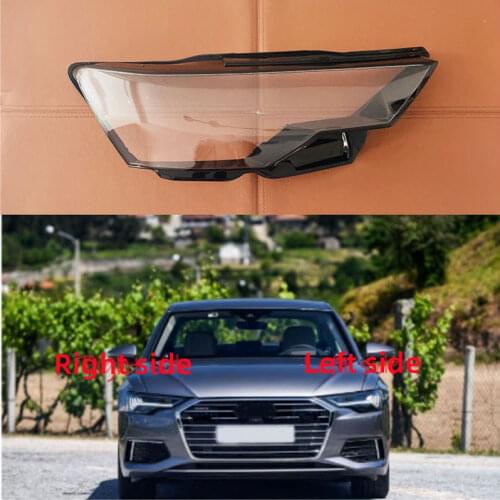 For Audi A6 C8 2019 2020 Car Headlight cover Headlamp Lens Auto Shell Cover