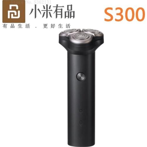 Youpin Mijia Electric Razor S300 Portable Shaving Beard Machine 3D Floating Head Dual Blades IPX7 Waterproof Type-C Rechargeable