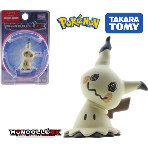 TAKARA TOMY Pokémon Mimikyu Figure Toy Doll 4cm With Original Packaging