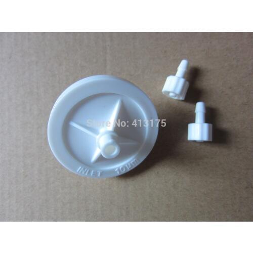 50pcs/lot Gongzheng inkjet printer solvent ink big disk ink filter Small solvent Ink Resistant Filter For Large Format Printer