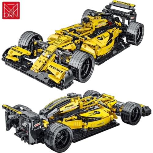 1084pcs legoingly Technical Sports F1 Car Building Blocks Race Track Supercar Model 1:10 Speed Champions Toy Brick Boy Gift Set