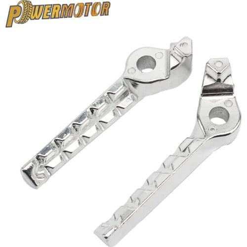 Motorcycle Aluminum Rear Foot Rest Footpeg Foot Rest Peg Passenger Pedal For Kawasaki KLX KDX 250 Accessories