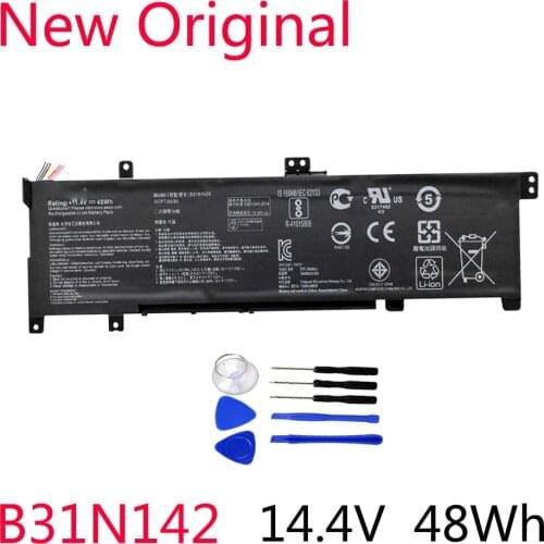 New B31N1429 Original Laptop Battery For ASUS A501L A501LX A501LB5200 K501U K501UX K501UB K501LB K501LX 11.4V 48Wh