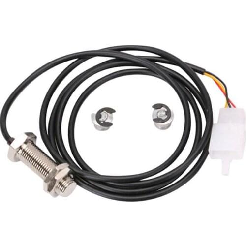 Motorcycle Speedometer Replacement Kit Durable Digital Odometer Sensor Cable Universal For Motorcycle ATV Tachometer 3 Pins Sens