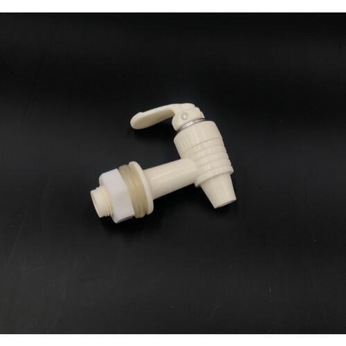 Spigot Water Crock Replacement Spigot Faucet Dispenser Valve WHITE Plastic replacement Spigot