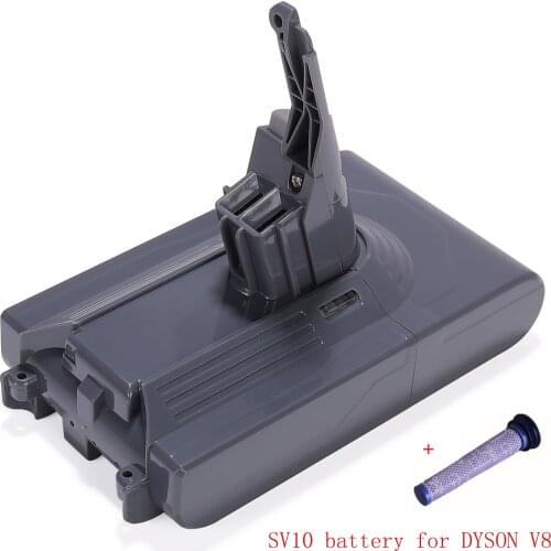 SV10 4000mAh 21.6V Li-ion Replacement Battery For Dyson V8 Battery Absolute /Fluffy/Animal/ Vacuum Cleaner Battery