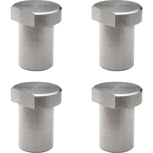 Hot XD-4Pcs Workbench Stoppers, Stainless Steel Limit Tenon Blocks, Fixed Woodworking Table Accessories