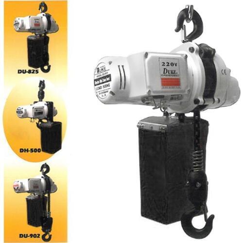 0.25t / 0.5t / 1t Fixed electric hoist Chain Hoist for factories, warehouses, buildings, industrial and mining enterprises