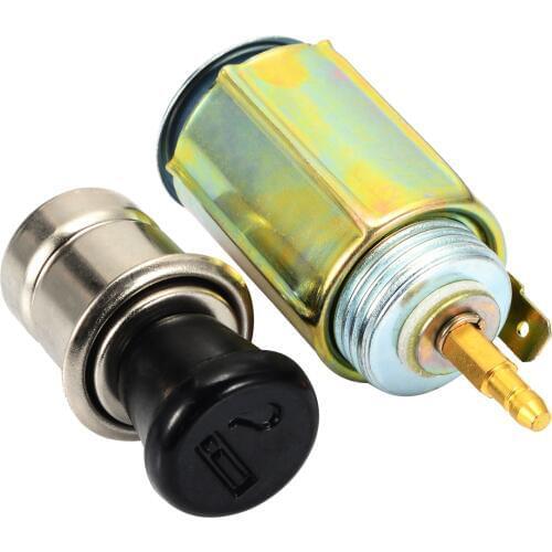 1set 12V Universal Auto Car Cigarette Lighter Head+Socket Assembly High Quality Car Cigarette Lighter for Car Accessories