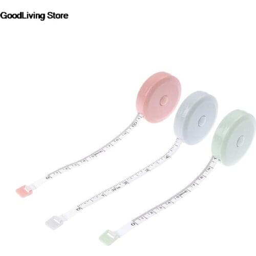 1pc 150cm/60" Tape Measures Portable Retractable Ruler Children Height Ruler Centimeter Inch Roll Tape