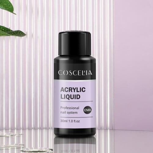 30ML Acrylic Liquid Nail Polish Crystal Acrylic Nail Powder DIY Professional Nail Art Tip Extension Tool For Nail Extension Set