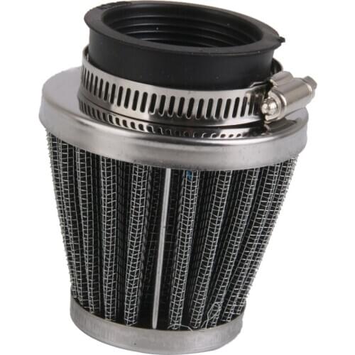 42mm High Flow Air Intake Cone Filter Cleaner Fuel Saver For Motorcycle