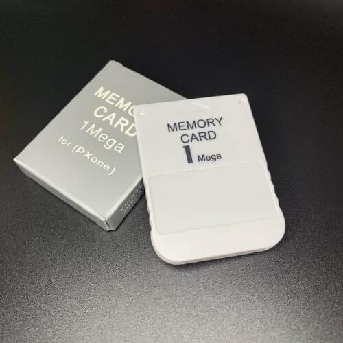 5PCS Full Capacity 1MB 1MEGA Memory Saver Card For PSONE PS1 PSX