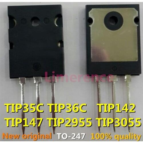 5PCS TIP35C TIP36C TIP142 TIP147 TIP2955 TIP3055 TO-247 NPN New Support recycling all kinds of electronic components