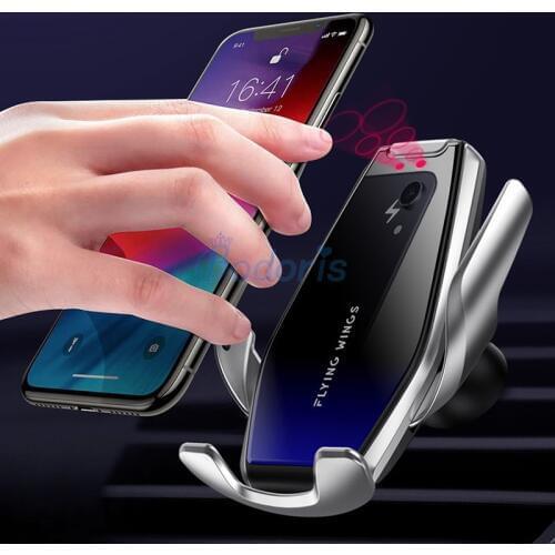 For Toyota Land Cruiser 200 Prado FJ 120 150 100 Fast Wireless Charging Intelligent Infrared Qi Wireless Automatic Car Charger