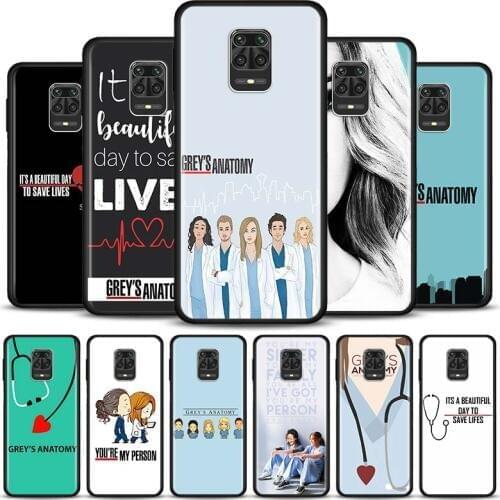 Cute Greys Anatomy Quotes Phone case for Xiaomi Redmi Note 7 8 9 Pro 8T 9S 6 6A 7A 8A 9A 9C K20 K30 Pro Silicone Soft Cover