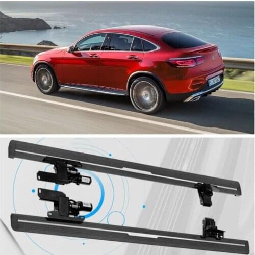 Electric Automatic Running Boards Side Step For Benz GLE Coupe C292 2015 2016 2017 2018 Bar Pedals High Quality Auto Accessories