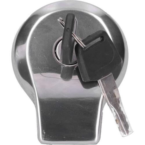 Locking Gas Tank Cap Fuel Tank Cap Lock Corrosion Resistance Sturdy for Yamaha Virago XV125 XV250 XV535 XV1100
