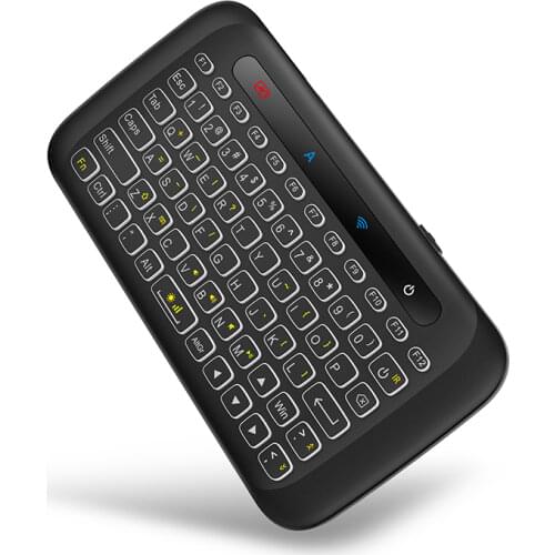 Backlit Touch Keyboard 2.4GHz Wireless Keyboard Touchpad Mini Keyboard for Android TV Box Laptop PC Tablet Raspberry Pi 3 B