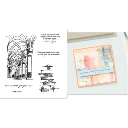 Metal Die Cuts Mold THANK YOU Craft Knife Blade Punch Die Stencils for Scrapbooking Paper Card Making Die Template Clear Stamps