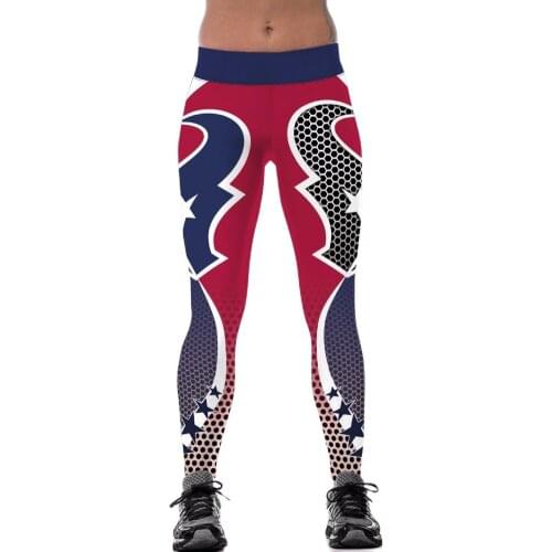 New Women Harajuku Fitness Pants S To 4xl Plus Size 3D Elastic Red Blue Hight Waist Leggings Outfit 5 Patterns