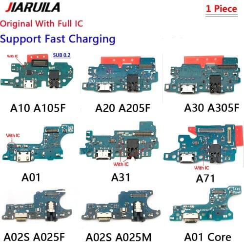 Original USB Charging Connector Dock Flex For Samsung A10 A20 A30 A40 A50 A70 A01 A11 A21 A31 A51 A71 placa de carga atacado