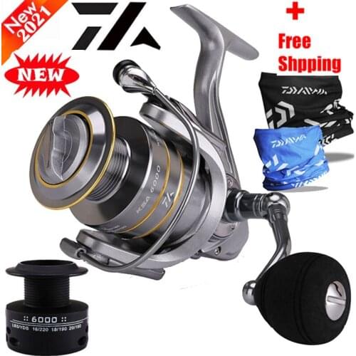 Q&L 2000-7000 Double line cup Carp High-quality 19kg Max Drag 5.2:1 Metal All Metal Fishing Reel Spinning Reel No gaps