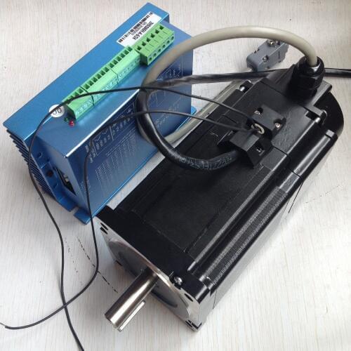 OK86STH115-6004BZBH1000+2HSS86H Closed-loop stepper Motor 8.5N.m Nema 34 stepping motor with brake