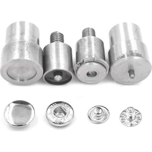 15mm 12.5mm10mm snaps die Metal buckle installation Rivets. Eyelets. metal snaps.Press machine Dies Button installation tools