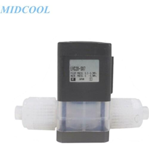 Air Operated Insert Bushing Integrated Fitting Type LVC Series LVC30 LVC40 L30-S08/S10/S11 L40-S10/S12/S13