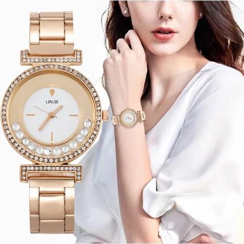 Women alloy Watches Luxury 2021 Fashion Stainless Steel Quartz Watch Qualities Simple Ladies Wristwatches Female Chain Clock