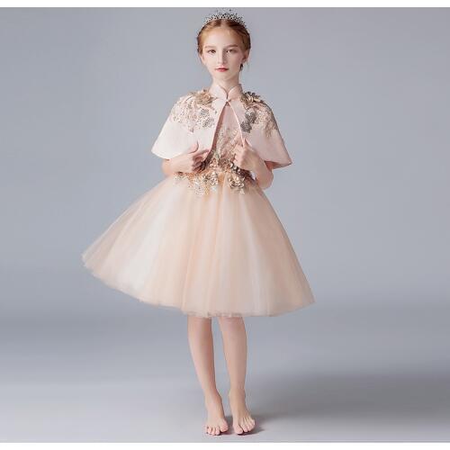 2019 New Lace Wedding Holy Dress the Flower Girl Zipper Party the Banquet Party Show Ball Dress Vestidos De Fiesta