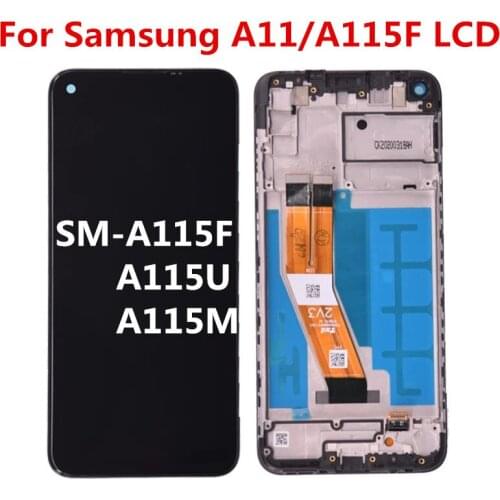 LCD For Samsung Galaxy A11 SM-A115M LCD Display Touch Screen Assembly For Samsung A115F A115F/DS SM-A115F SM-A115U Lcd