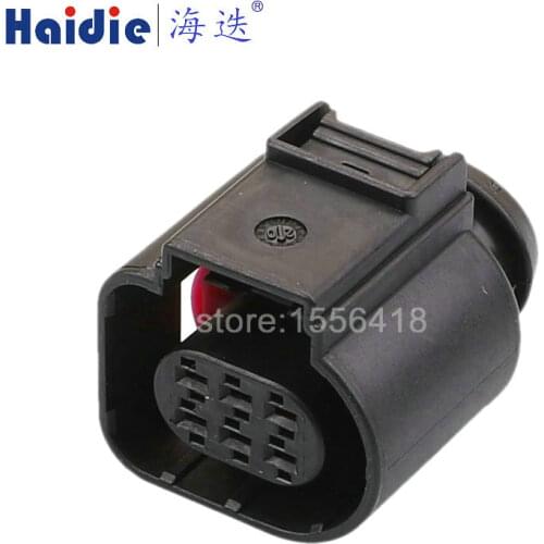 2sets 6pin auto wiring harness plug cable electric plug connector 4H0973713