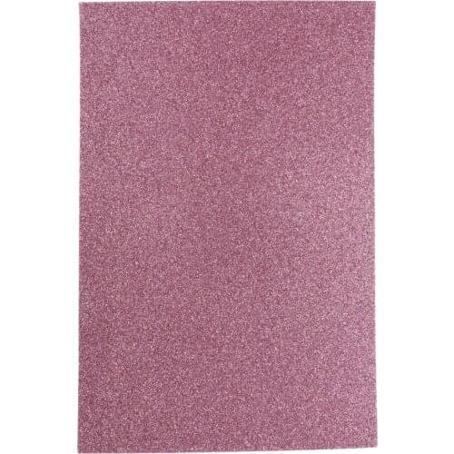 10 Sheets Glitter Foam Sponge Sheets Sticker Paper Crafts Colorful