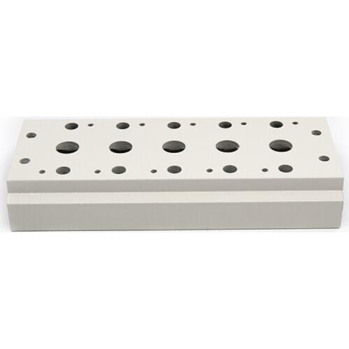 Solenoid Valve Base Bus Plate Pneumatic 4v400m-1 Bit-2 Bit-Minute 4 Points 4V400M