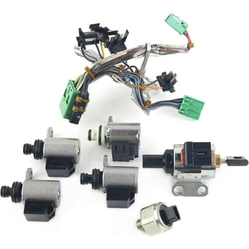 7 PCS CVT Transmission Solenoid Kit For Nissan Dodge 2007 Up JF011E RE0F10A